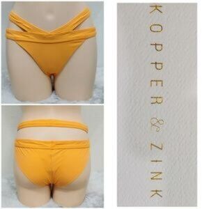 🆕Kopper & Zink Mia Bikini Bottom Mango Cutout